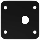 Stående Fødder 2 pcs Sort 40 x 40 x 100 mm Jern