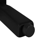 Stående Fødder 12 pcs Sort 40 x 40 x 100 mm Jern