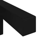 Stående Fødder 12 pcs Sort 57 x 57 x 100 mm Jern