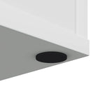 Møbelben puder 2 stk. Sort Ø 30 x 2 mm EVA