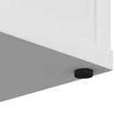 Møbelben puder 2 stk. Sort Ø 14 x 4 mm EVA