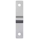 Slagplade 2 pcs Sølv 50 x 10 x 1,2 mm Jern