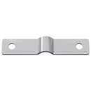 Slagplade 2 pcs Sølv 50 x 10 x 1,2 mm Jern