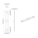 Slagplade 9000 pcs Sølv Jern