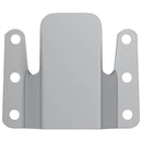 Flush Mount Beslag 2 Sølv 75 x 66 x 1,4 mm Stål