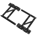 Sengehejs mekanisme 2 pcs Sort 340 x 95 x 40 mm Jern