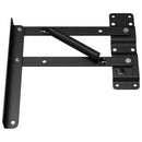 Sengehejs mekanisme 12 pcs Sort 340 x 95 x 40 mm Jern
