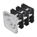 Gevindet tubeindsats 12 pcs Sort og Sølv 15,8 x 15,8 x 22,5 mm
