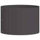Plante ring 5 pcs Sort 30 x 30 x 20 cm Koldvalset stål