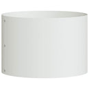 Plante ring Hvid 30 x 30 x 20 cm Koldvalset stål