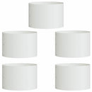 Plante ring 5 pcs Hvid 30 x 30 x 20 cm Koldvalset stål