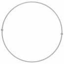 Plante ring 5 pcs Hvid 30 x 30 x 20 cm Koldvalset stål