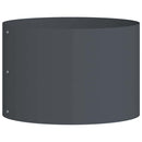 Plante ring Antracit 30 x 30 x 20 cm Koldvalset stål