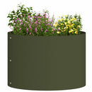 Plante ring Oliven grøn 30 x 30 x 20 cm Koldvalset stål