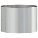 Plante ring Sølv 30 x 30 x 20 cm Galvaniseret stål
