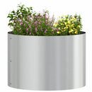 Plante ring Sølv 30 x 30 x 20 cm Galvaniseret stål