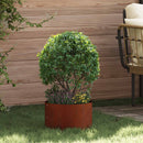 Plante ring Brun 30 x 30 x 20 cm Cortenstål