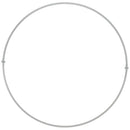 Plante ring 5 pcs Hvid 40 x 40 x 20 cm Koldvalset stål