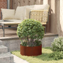 Plante ring Brun 40 x 40 x 20 cm Cortenstål