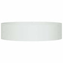 Plante ring Hvid 80 x 80 x 20 cm Koldvalset stål