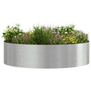 Plante ring 5 stk. Sølv 80 x 80 x 20 cm Rustfrit stål