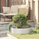 Plante ring Sølv 80 x 80 x 20 cm Galvaniseret stål