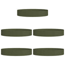 Plante ring 5 pcs Oliven grøn 120 x 120 x 20 cm Koldvalset stål