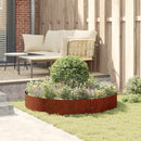 Plante ring 5 stk. Rusten 120 x 120 x 20 cm Cortenstål