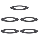 egnet til flade træริงe 5 pcs Sort Ø40 / 70 cm Stål