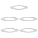 egnet til flade træริงe 5 pcs Sølv Ø40 / 70 cm Galvaniseret stål