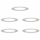 egnet til flade træริงe 5 pcs Sølv Ø60 / 90 cm Rustfrit stål