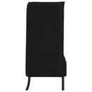 Høj ryg sofa 101cm Sort Stof