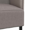 Høj ryg sofa 101cm Gråbrun Stof