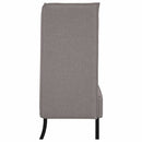 Høj ryg sofa 101cm Gråbrun Stof