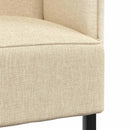 Høj ryg sofa 101cm Creme Stof