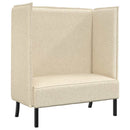 Høj ryg sofa 101cm Creme Stof