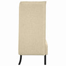 Høj ryg sofa 101cm Creme Stof