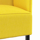 Høj ryg sofa 101cm Lysegul Stof