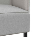 Høj ryg sofa Sky grey 109 x 56 x 121 cm Stof