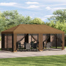 Have Gazebo 6 x 3 m Beige Polyester og Stål 190