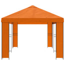 Have Gazebo 6 x 3 m Orange Polyester og Stål 190