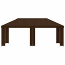 Have Gazebo 6 x 3 m Brun Polyester og Stål 190