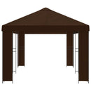 Have Gazebo 6 x 3 m Brun Polyester og Stål 190