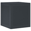 Opbevaringskasse Antracit 55 x 53 x 57 cm Polypropylen