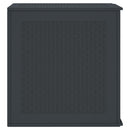 Opbevaringskasse Antracit 55 x 53 x 57 cm Polypropylen