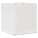 Opbevaringskasse Hvid 55 x 53 x 57 cm Polypropylen
