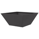 Have Blomsterkrukke 5 pcs Sort 35 x 35 x 15 cm Koldvalset stål