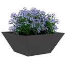 Have Blomsterkrukke 5 pcs Sort 35 x 35 x 15 cm Koldvalset stål