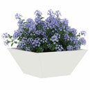 Have Blomsterkrukke Hvid 35 x 35 x 15 cm Koldvalset stål