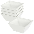 Have Blomsterkrukke 5 pcs Hvid 35 x 35 x 15 cm Koldvalset stål